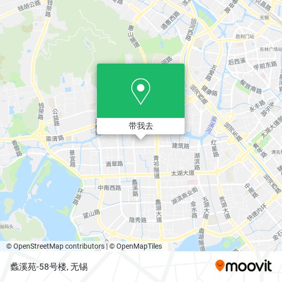 蠡溪苑-58号楼地图