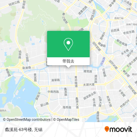 蠡溪苑-63号楼地图