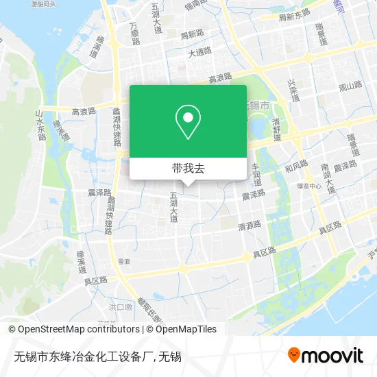 无锡市东绛冶金化工设备厂地图