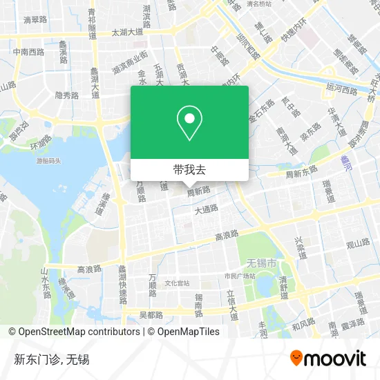 新东门诊地图
