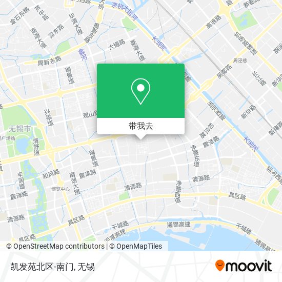 凯发苑北区-南门地图