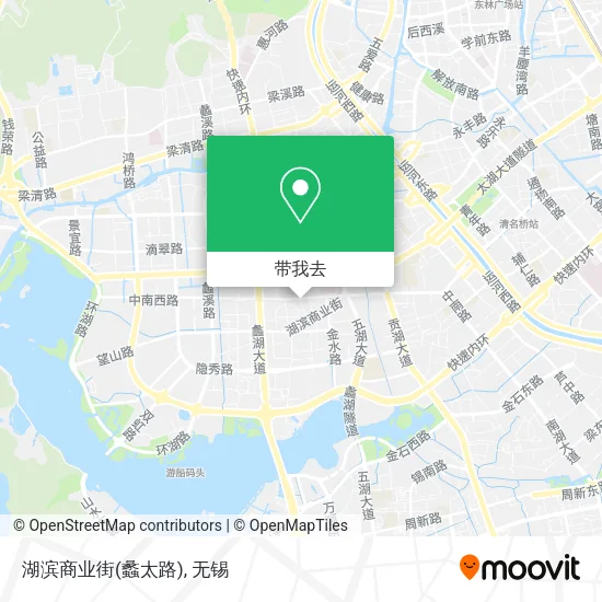 湖滨商业街(蠡太路)地图
