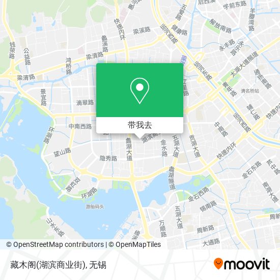 藏木阁(湖滨商业街)地图