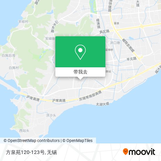 方泉苑120-123号地图