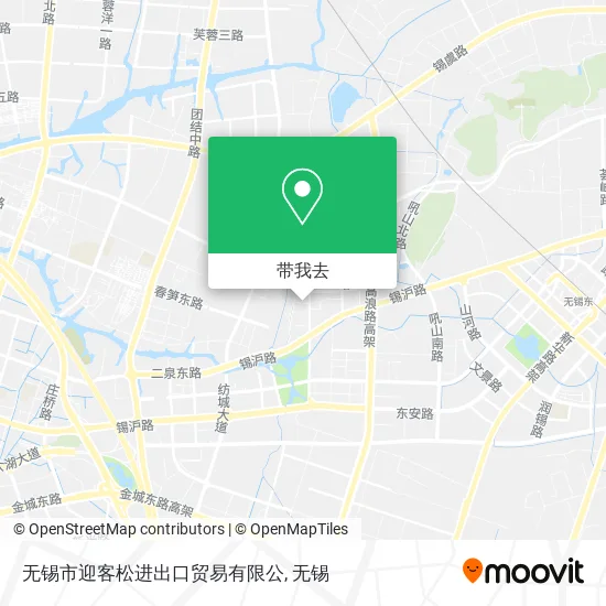 无锡市迎客松进出口贸易有限公地图