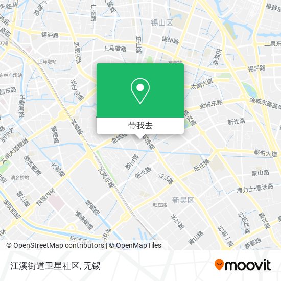 江溪街道卫星社区地图