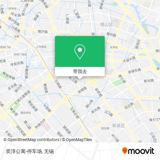 奕淳公寓-停车场地图