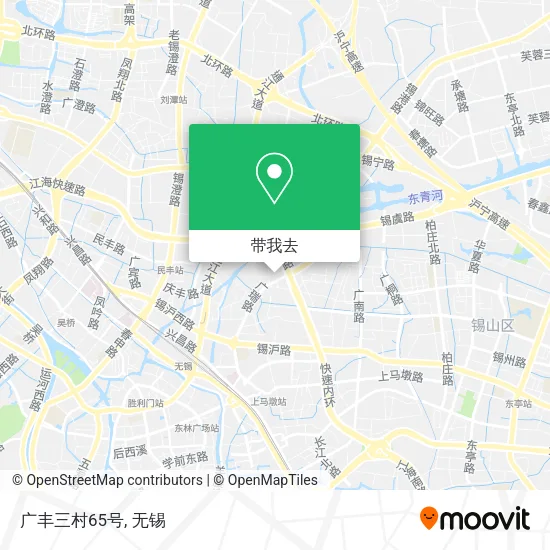 广丰三村65号地图