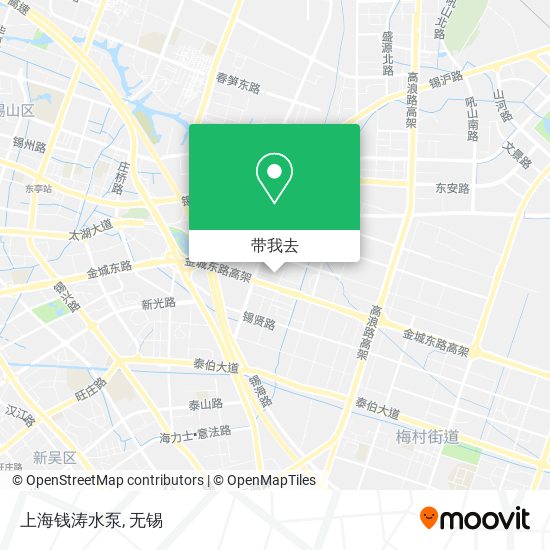 上海钱涛水泵地图