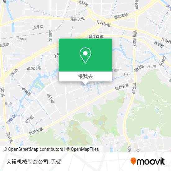 大裕机械制造公司地图