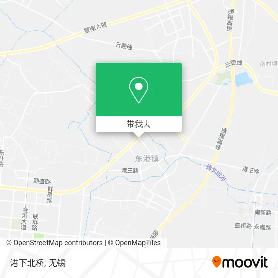 港下北桥地图