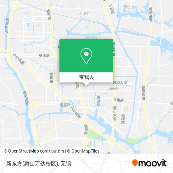 新东方(惠山万达校区)地图