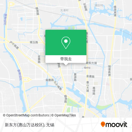 新东方(惠山万达校区)地图