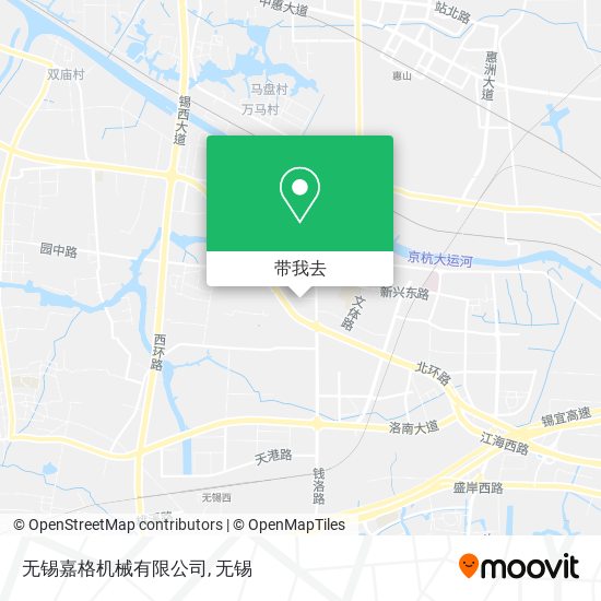 无锡嘉格机械有限公司地图