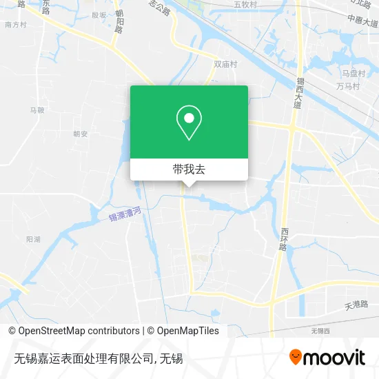 无锡嘉运表面处理有限公司地图