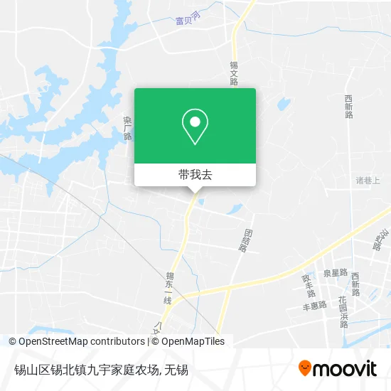 锡山区锡北镇九宇家庭农场地图