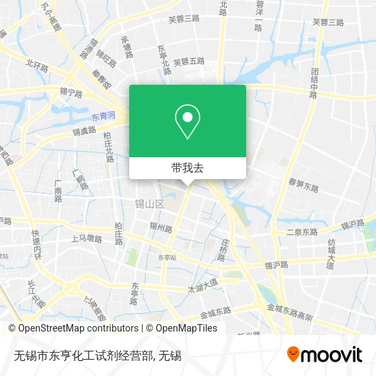 无锡市东亨化工试剂经营部地图