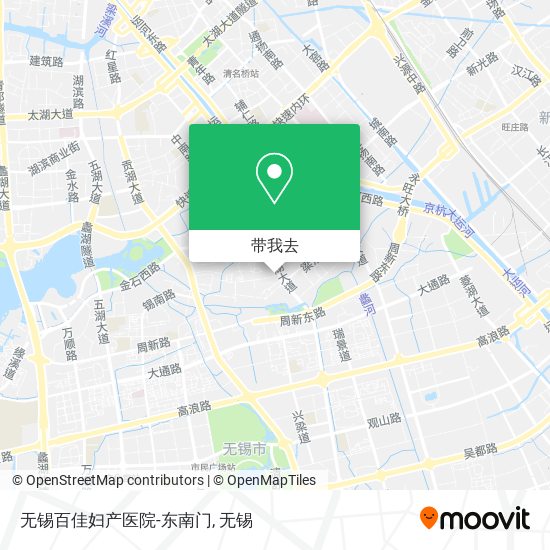 无锡百佳妇产医院-东南门地图