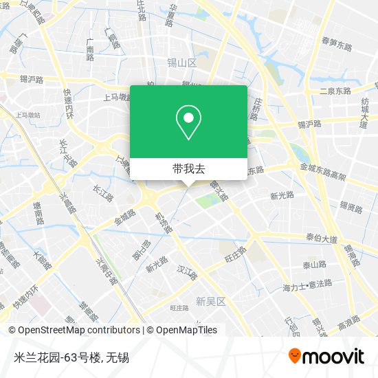 米兰花园-63号楼地图