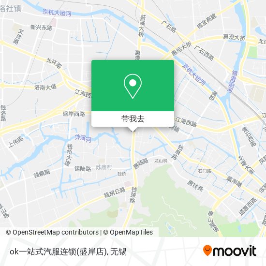 ok一站式汽服连锁(盛岸店)地图
