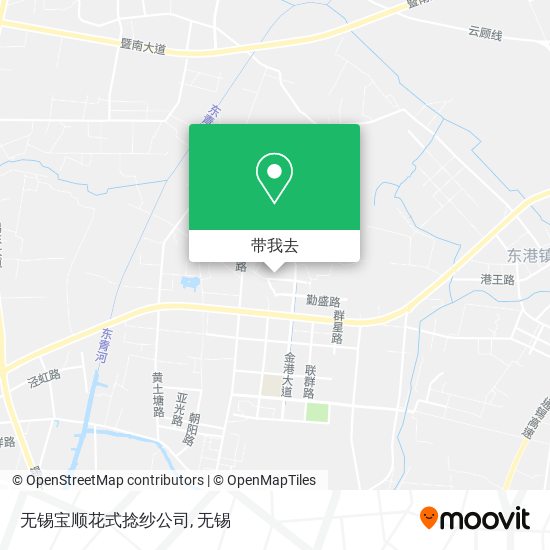 无锡宝顺花式捻纱公司地图