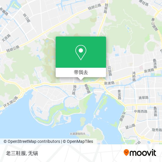 老三鞋服地图