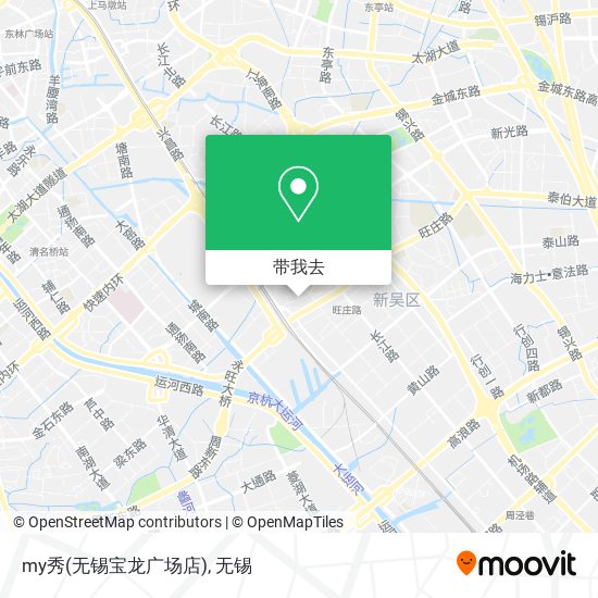 my秀(无锡宝龙广场店)地图
