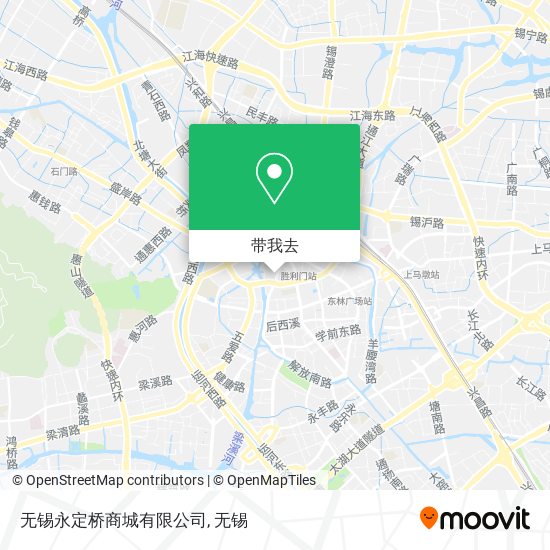无锡永定桥商城有限公司地图