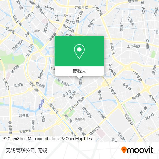 无锡商联公司地图