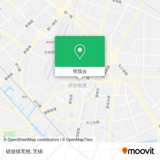 硕放镇党校地图