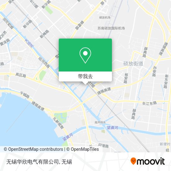 无锡华欣电气有限公司地图