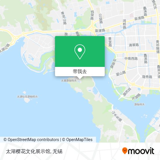 太湖樱花文化展示馆地图