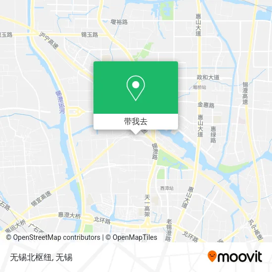 无锡北枢纽地图
