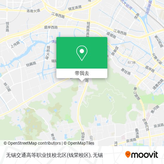 无锡交通高等职业技校北区(钱荣校区)地图