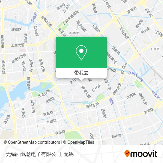 无锡西佩意电子有限公司地图