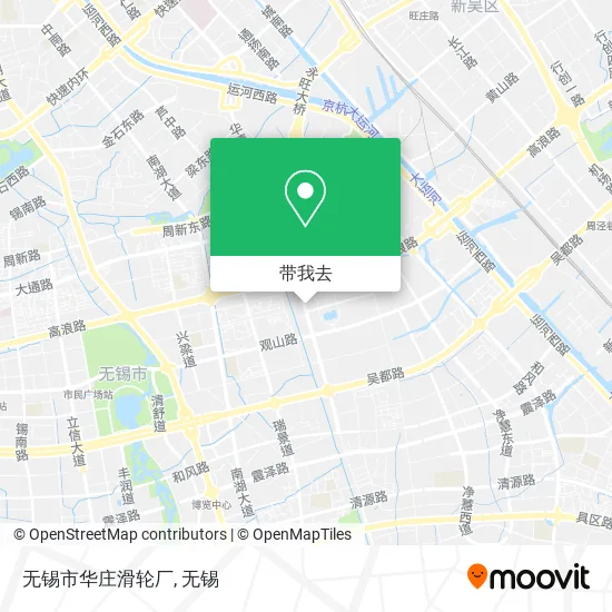 无锡市华庄滑轮厂地图