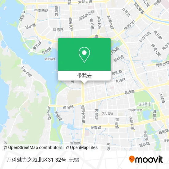 万科魅力之城北区31-32号地图