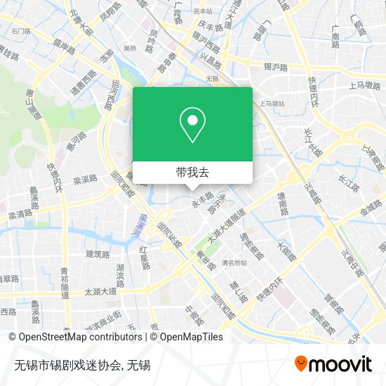 无锡市锡剧戏迷协会地图
