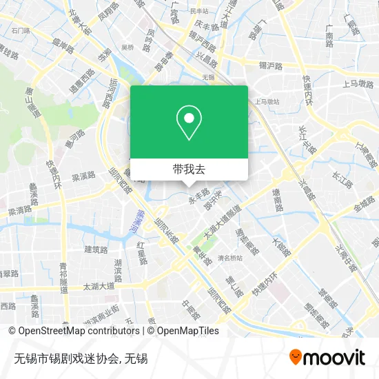 无锡市锡剧戏迷协会地图