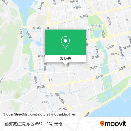 仙河苑(三期东区)562-12号地图