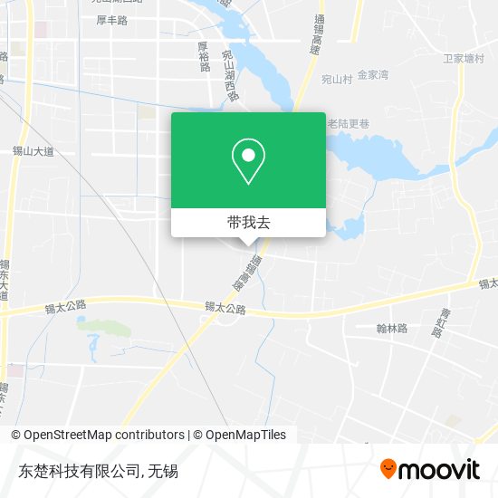 东楚科技有限公司地图