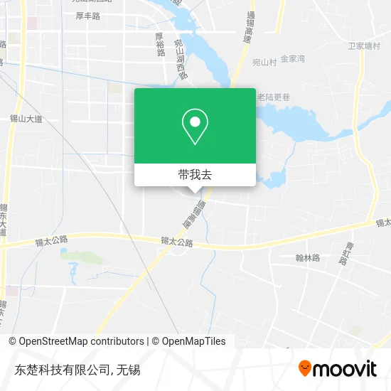 东楚科技有限公司地图