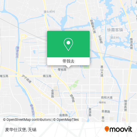 麦华仕汉堡地图