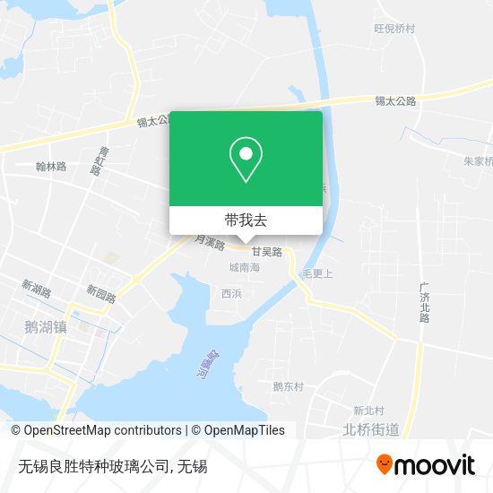 无锡良胜特种玻璃公司地图