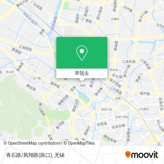 青石路/凤翔路(路口)地图
