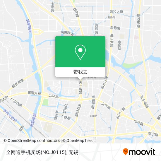 全网通手机卖场(NO.J0115)地图