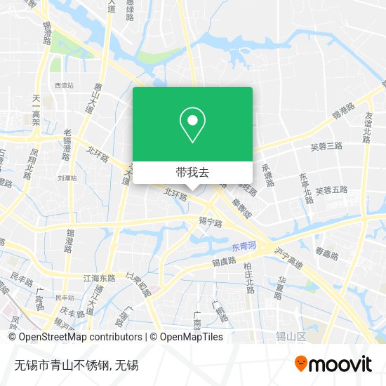 无锡市青山不锈钢地图