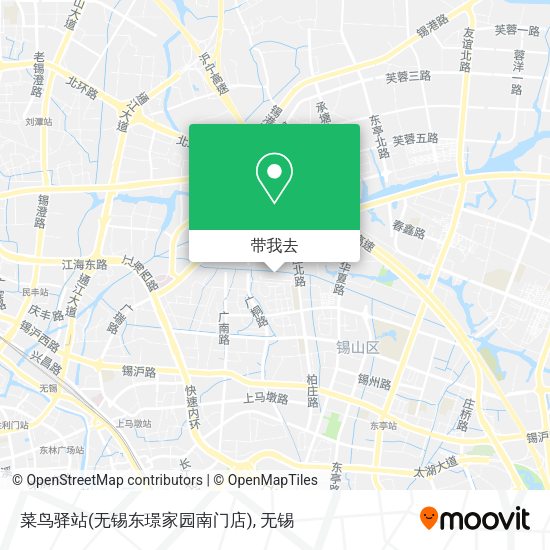 菜鸟驿站(无锡东璟家园南门店)地图