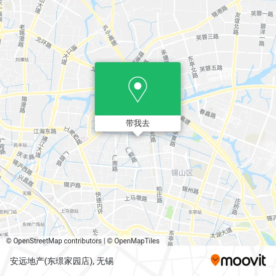 安远地产(东璟家园店)地图