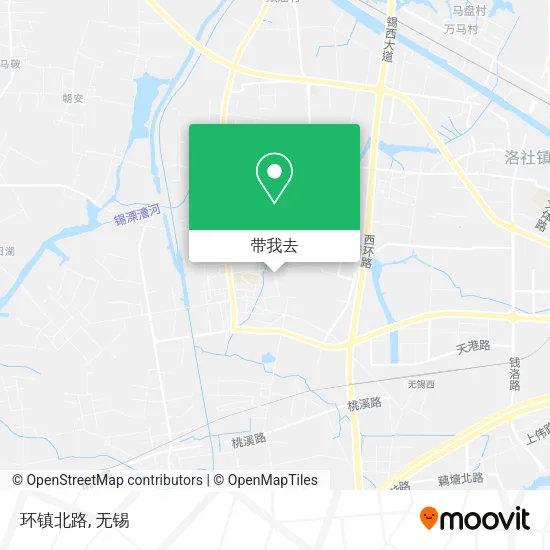 环镇北路地图